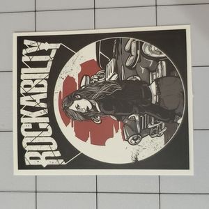Rockabilly Sticker